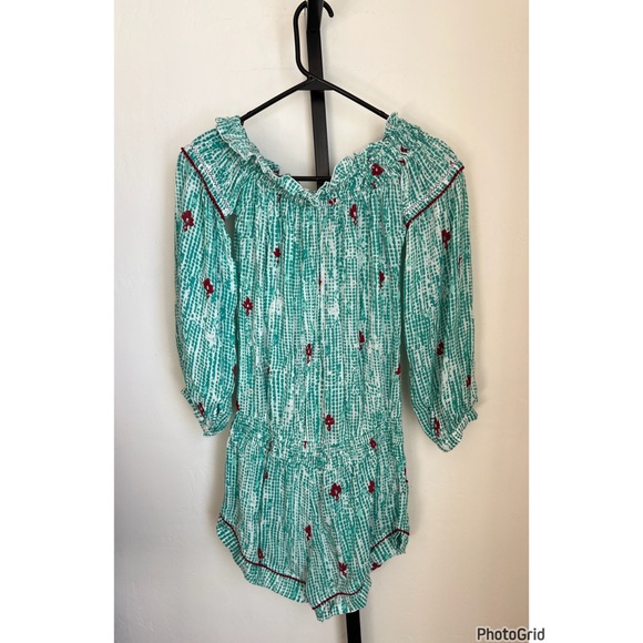 Poupette St Barth Clara Off Shoulder Romper - Picture 3 of 3